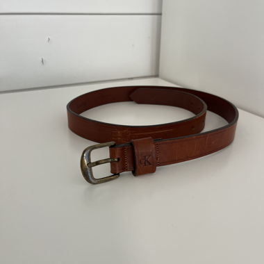 Ceinture en cuir marron