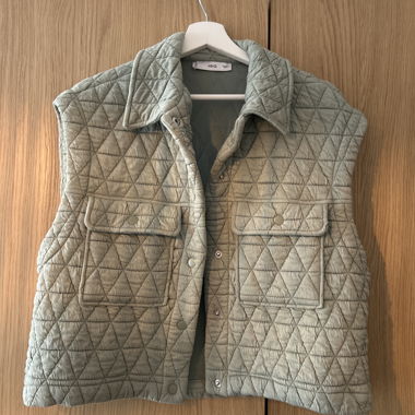 Quilted ärmellose Weste