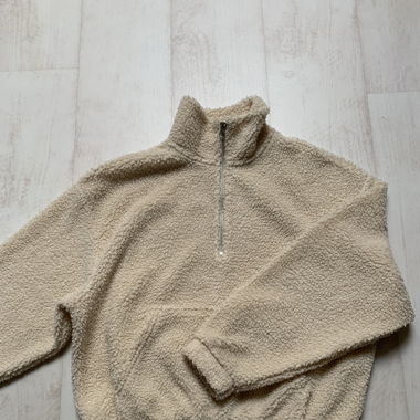 Sweat col zippé