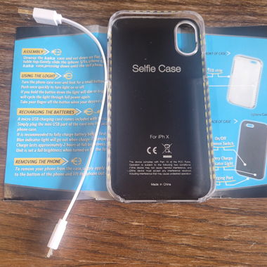 Handy Hullen  fur Iphone X Black