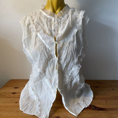 Chemise romantique dentelle 