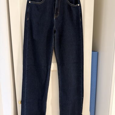 Jean en denim foncé Gr. 34