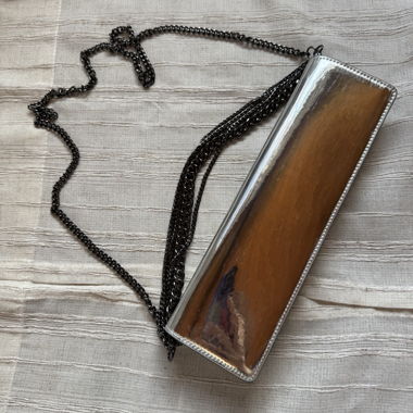 Handtasche mit Spiegeleffekt
