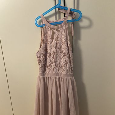 VILA rosa Cocktailkleid