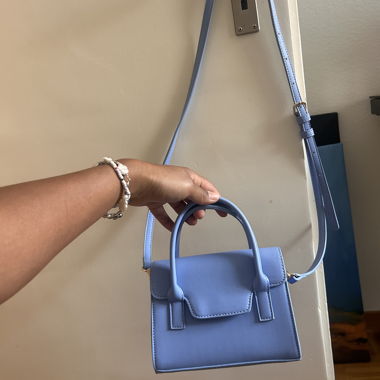 Blue Mini Handbag