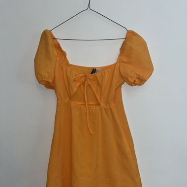 Robe mini jaune