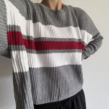 Pull Hollister à rayures