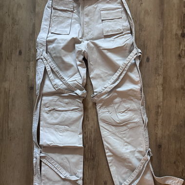 Pantaloni cargo beige Maniere De Voir