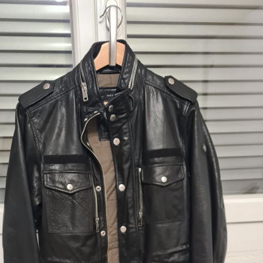 Lederjacke