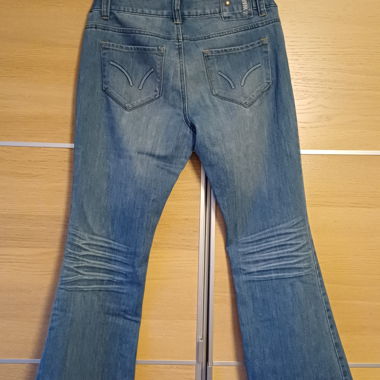 Jeans bootcut blu WAROS