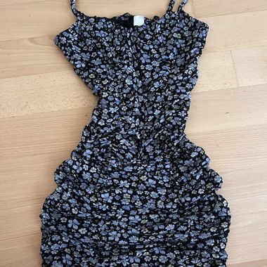 Floral Dress with Straps