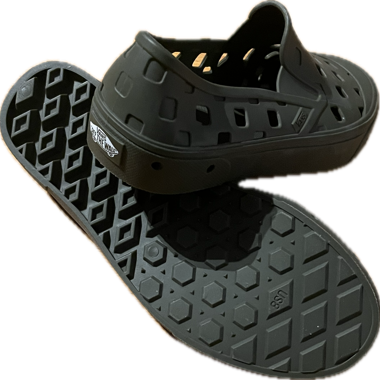 Vans Slip-On TRK – Baskets en caoutchouc vert olive