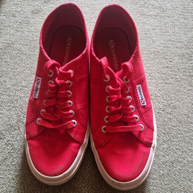 Baskets rouges Superga