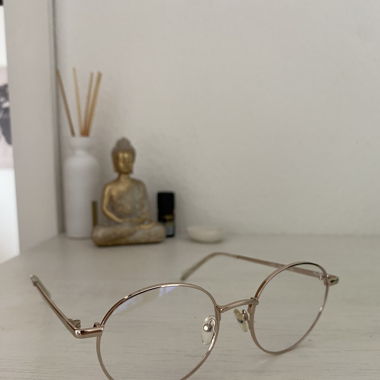 Blaulichtbrille Gold