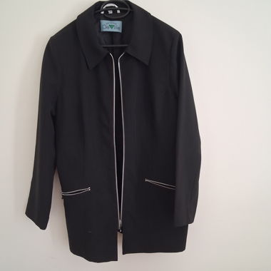 Vintage DeVille En Vogue Jacke Schwarz 