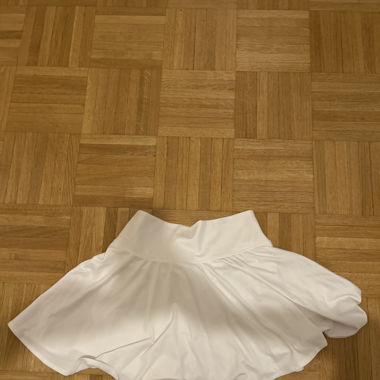 White skirt
