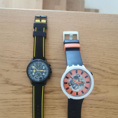 Swatch and Sinobi watches 