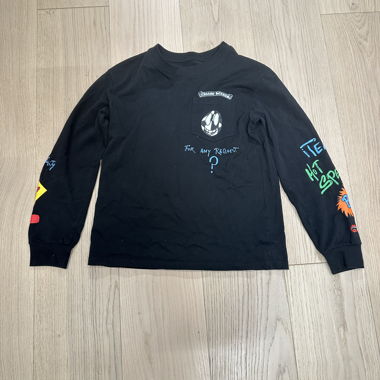 Chrome Hearts T-shirt manches longues noir 
