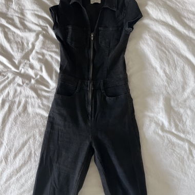 Bershka black jumpsuit