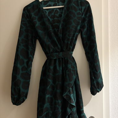 Black and dark green rose