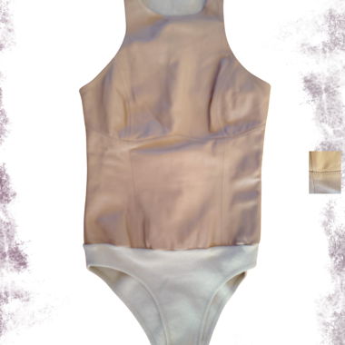 Body Zeynep Arcay en agneau et soie