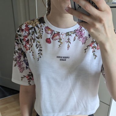 Blumen t-shirt 