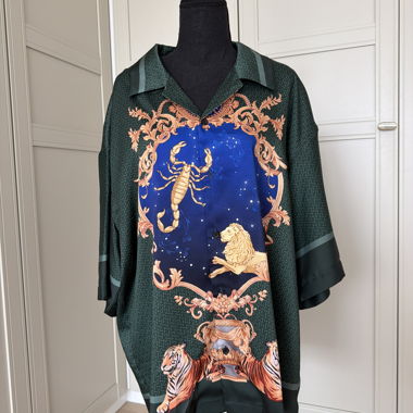 Chemise à manches courtes imprimée