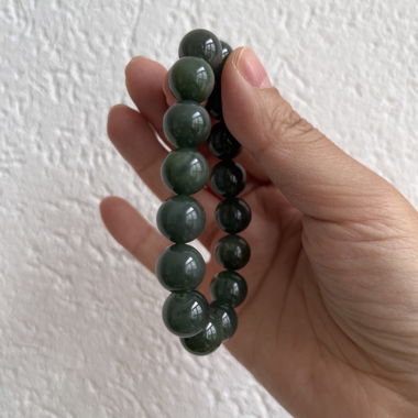 Bracelet en Jade Verte