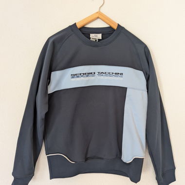 Sweat vintage Sergio Tacchini taille M logo brodé 