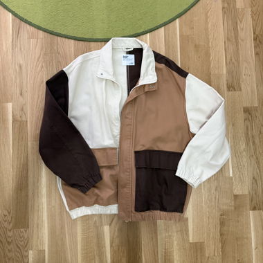 Patchwork Denim Jacke