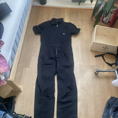 Dickies Black Jumpsuit Overall, Size M
