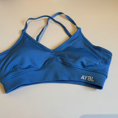 Blauer Sport-BH AYBL (passend für Grösse M)