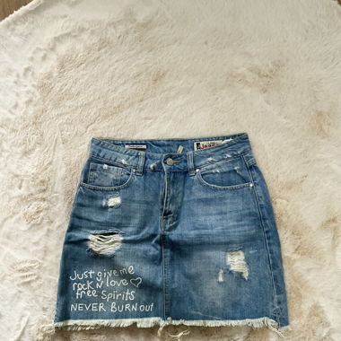 Jupe jean 
