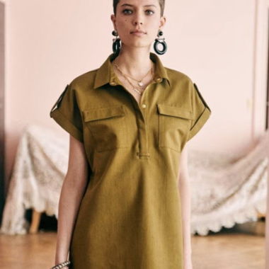 Robe SEZANE kaki