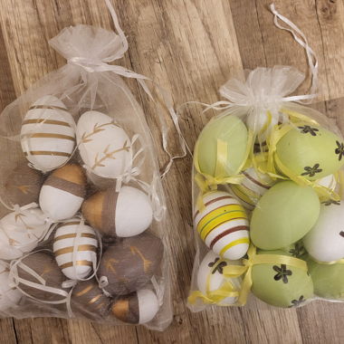 Oeufs de Pâques à suspendre