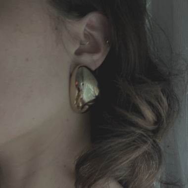 Orecchini dorati ZARA