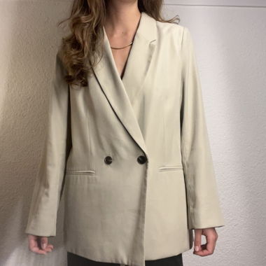 beige blazer
