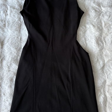 Robe noire Sexy Woman