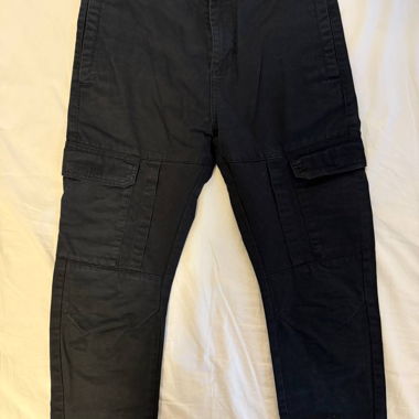 Pantaloni cargo neri (C&A)