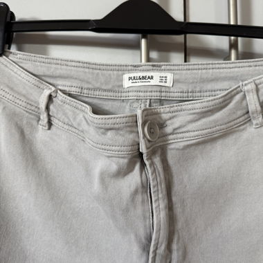 High Waist gray Pants/Culottes