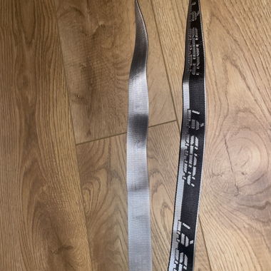 cintura argento e nera