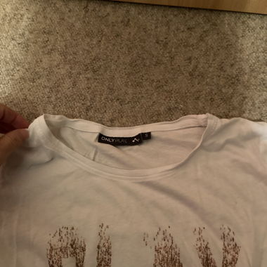 Shrit only weiss grösse s