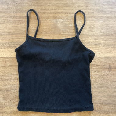 Black Crop Top
