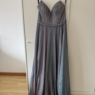 Bellissimo abito da sera in look glitter, come nuovo!
