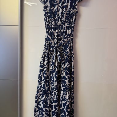 Vestito lungo da donna - color blu - Misura M