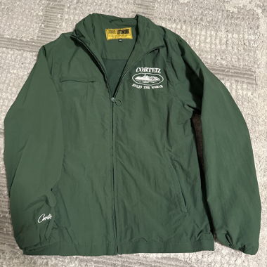 Veste de transition Corteiz Litework verte