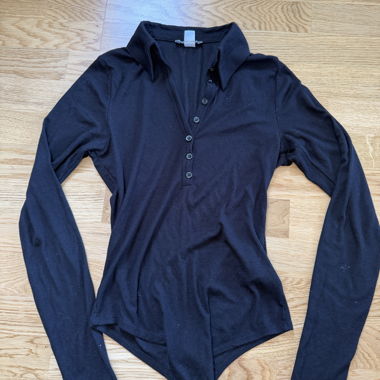 Amisu black bodysuit M