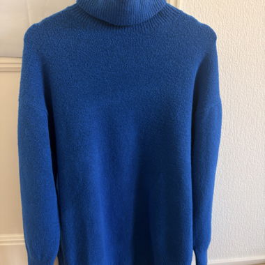 Col roulé bleu Zara