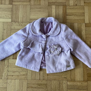 Mädchen Blazer Jacke Lila Gr. 92-98