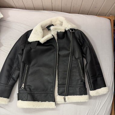 Lederjacke 